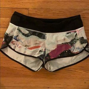 Lululemon speed shorts